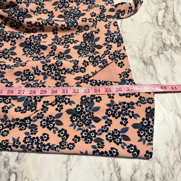 J. CREW Floral Crepe Wrap Dress - Picture 8 of 8